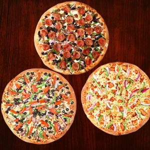 3 Medium Pizza Special